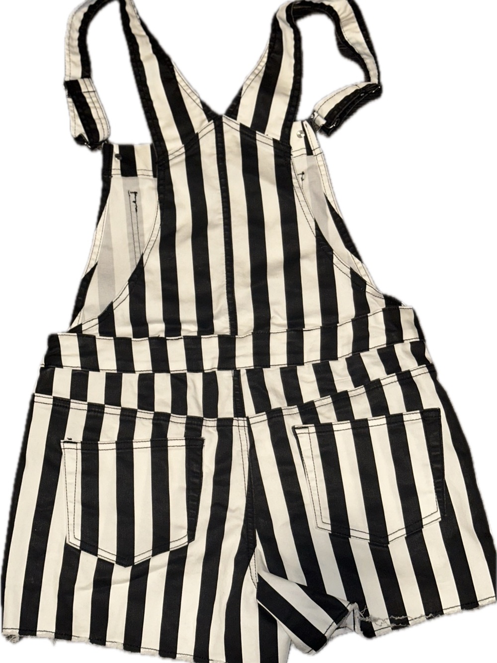 Beetlejuice Stripe Shortalls - Picture 2 of 3